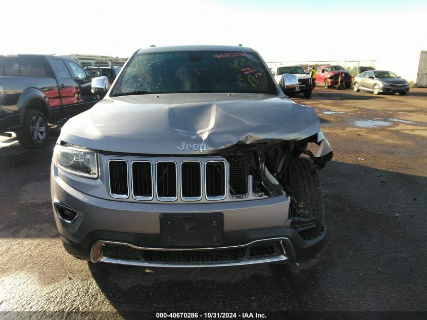 2015 Jeep Grand Cherokee Limited VIN: 1C4RJFBG8FC912447 Lot: 40670286