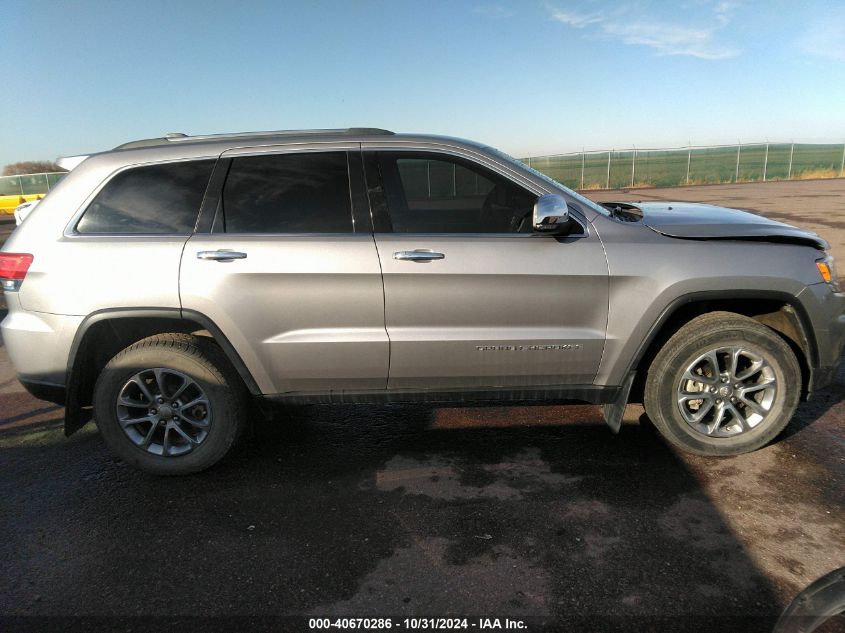 2015 Jeep Grand Cherokee Limited VIN: 1C4RJFBG8FC912447 Lot: 40670286