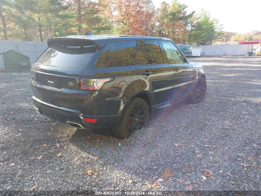 2020 Land Rover Range Rover Sport Hse Dynamic VIN: SALWR2SE9LA722255 Lot: 40670303