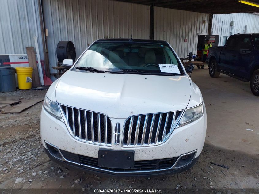 2012 Lincoln Mkx VIN: 2LMDJ6JK7CBL14393 Lot: 40670317