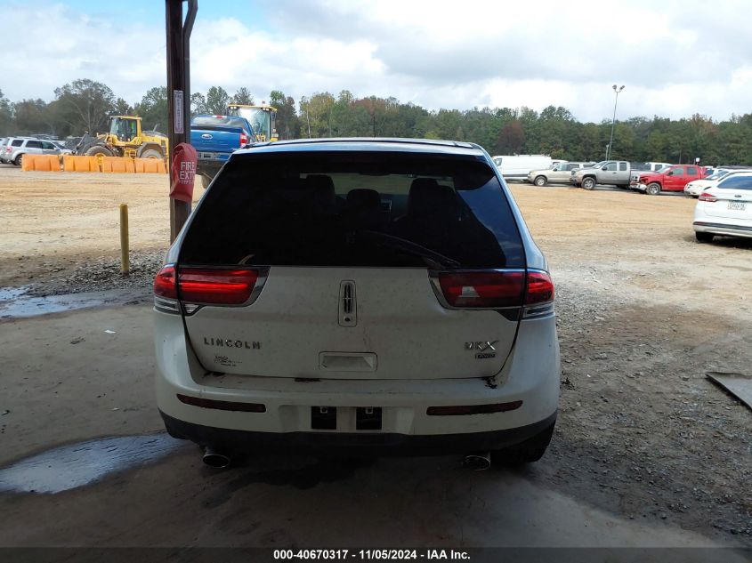 2012 Lincoln Mkx VIN: 2LMDJ6JK7CBL14393 Lot: 40670317