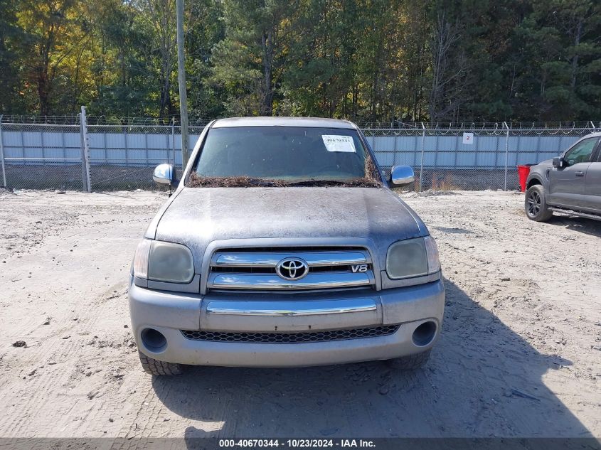 2005 Toyota Tundra Sr5 V8 VIN: 5TBET341X5S489781 Lot: 40670344