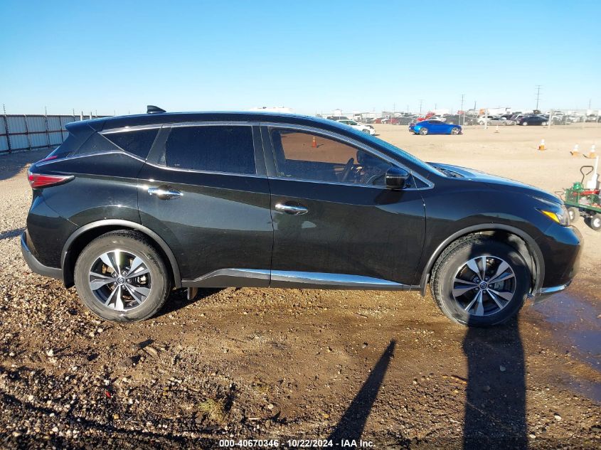 2019 Nissan Murano S VIN: 5N1AZ2MJXKN136386 Lot: 40670346