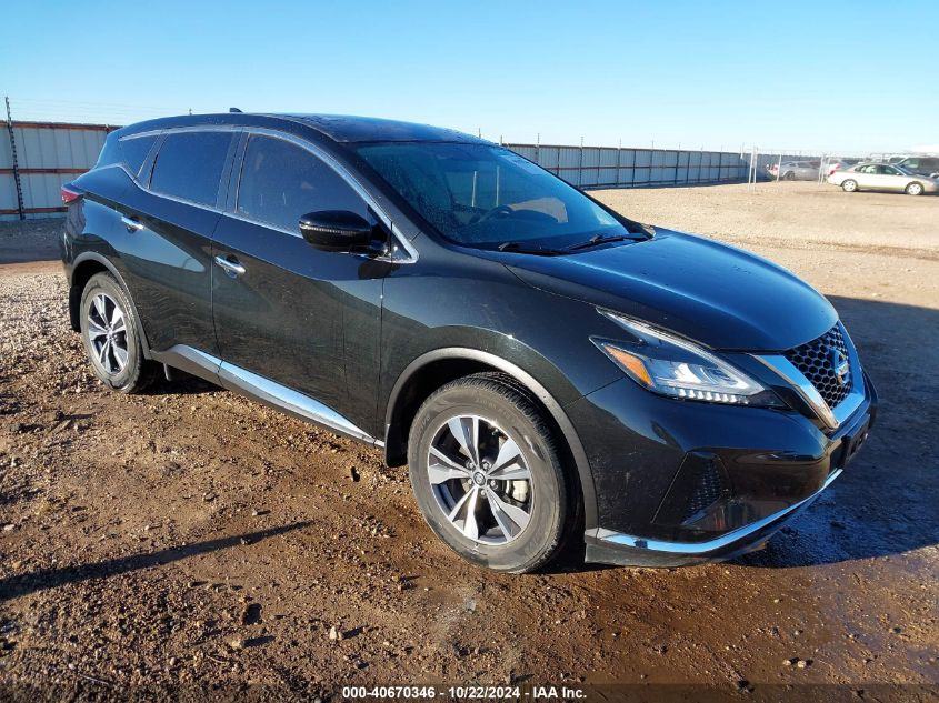 2019 Nissan Murano S VIN: 5N1AZ2MJXKN136386 Lot: 40670346