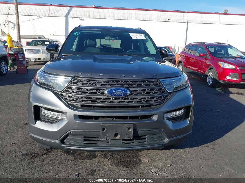 2022 Ford Explorer Xlt VIN: 1FMSK8DH3NGB72776 Lot: 40670357