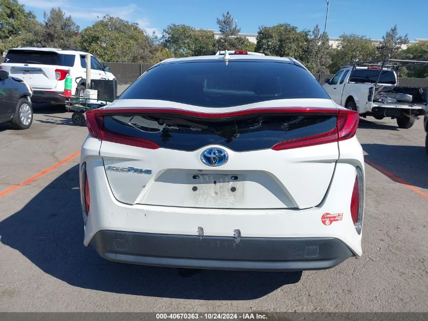 2018 Toyota Prius Prime VIN: JTDKARFP0J3085291 Lot: 40670363