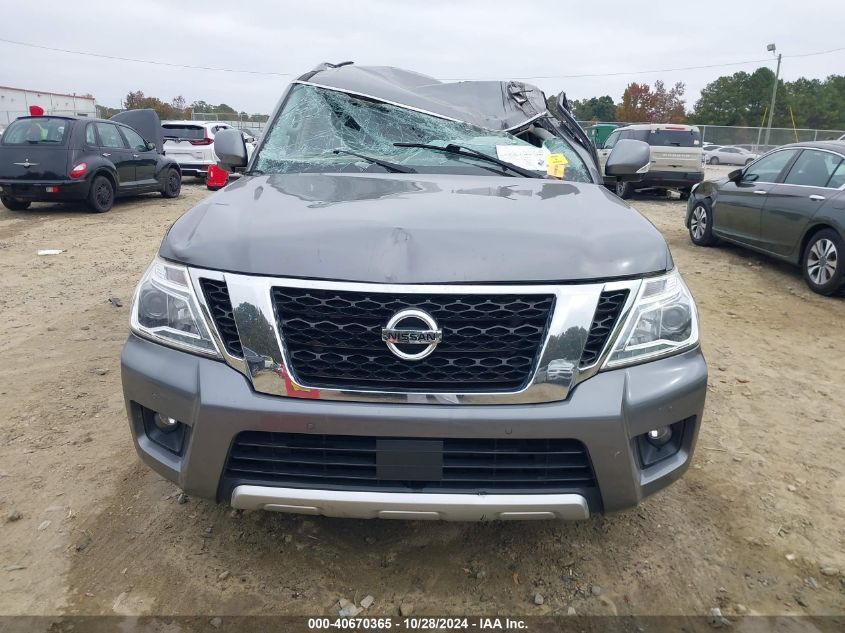 2018 Nissan Armada Sv VIN: JN8AY2ND1JX002888 Lot: 40670365