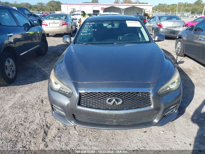 2016 Infiniti Q50 2.0T Base/2.0T Premium VIN: JN1CV7AP0GM203110 Lot: 40670368