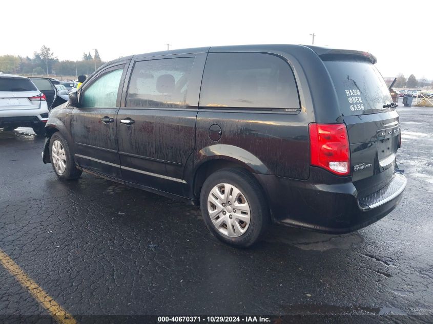 2017 Dodge Grand Caravan Se VIN: 2C4RDGBG7HR849364 Lot: 40670371