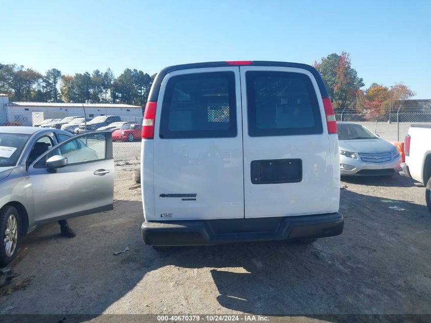 2015 Chevrolet Express 2500 Work Van VIN: 1GCWGFFF4F1104921 Lot: 40670379