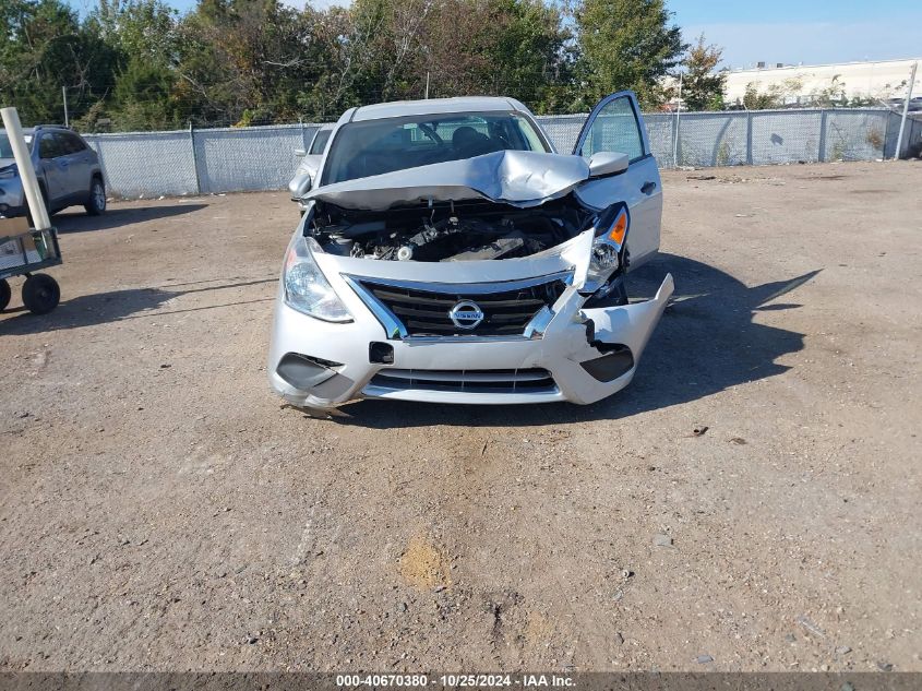 2017 Nissan Versa 1.6 S+ VIN: 3N1CN7AP9HL867370 Lot: 40670380