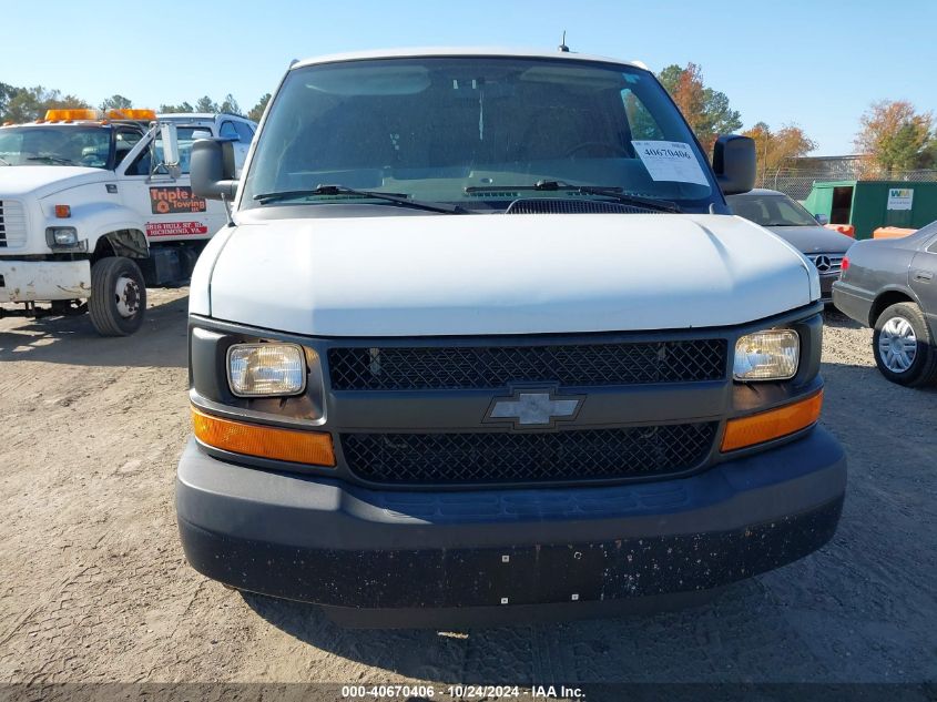 2015 Chevrolet Express 2500 Work Van VIN: 1GCWGFFFXF1100646 Lot: 40670406