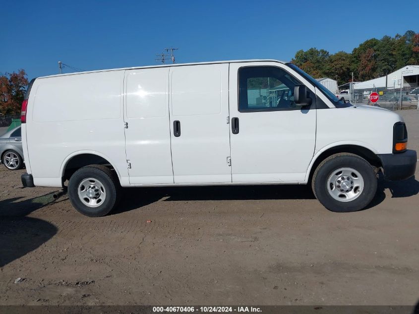 2015 Chevrolet Express 2500 Work Van VIN: 1GCWGFFFXF1100646 Lot: 40670406