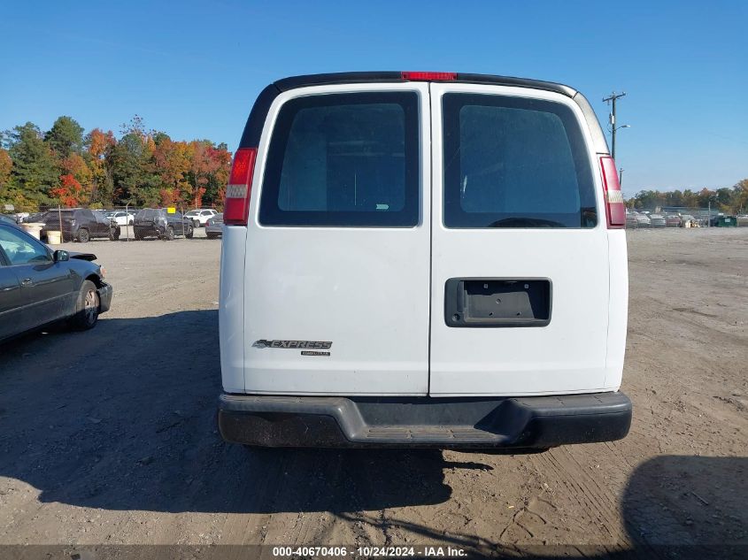 2015 Chevrolet Express 2500 Work Van VIN: 1GCWGFFFXF1100646 Lot: 40670406