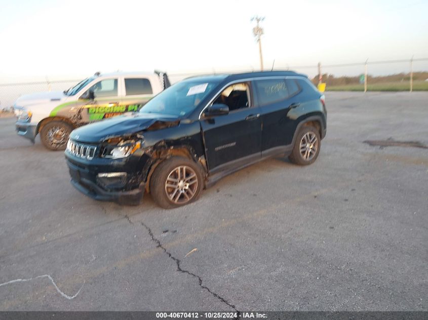 2017 Jeep New Compass Latitude 4X4 VIN: 3C4NJDBB8HT664781 Lot: 40670412