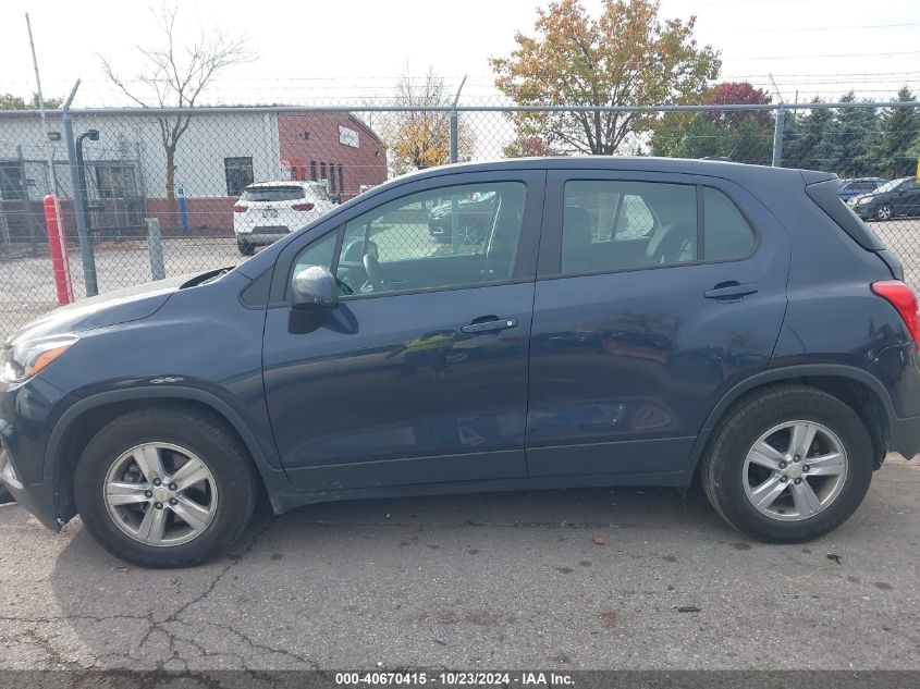 2019 Chevrolet Trax Ls VIN: 3GNCJKSB4KL260306 Lot: 40670415