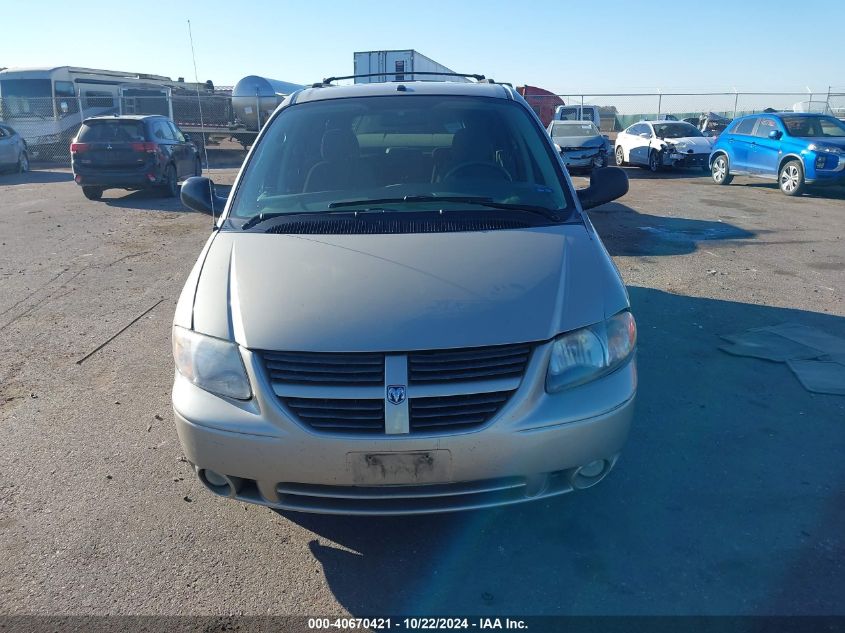 2007 Dodge Grand Caravan Sxt VIN: 2D4GP44L77R203590 Lot: 40670421