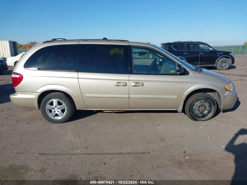 2007 Dodge Grand Caravan Sxt VIN: 2D4GP44L77R203590 Lot: 40670421