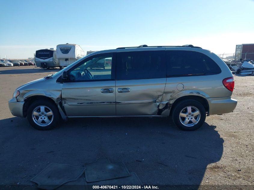 2007 Dodge Grand Caravan Sxt VIN: 2D4GP44L77R203590 Lot: 40670421