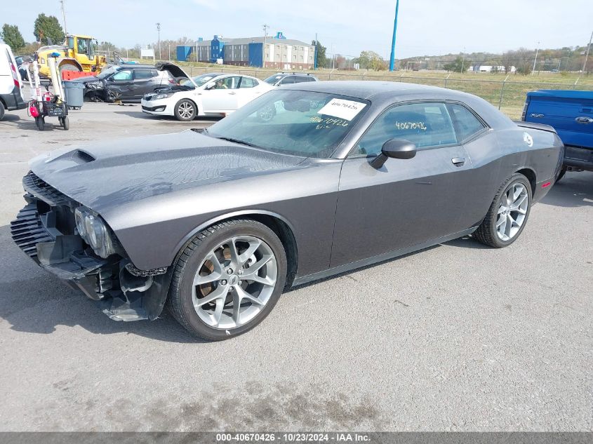 2022 Dodge Challenger Gt VIN: 2C3CDZJG7NH181610 Lot: 40670426