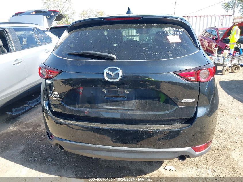 2019 Mazda Cx-5 Grand Touring VIN: JM3KFBDM6K0630826 Lot: 40670435