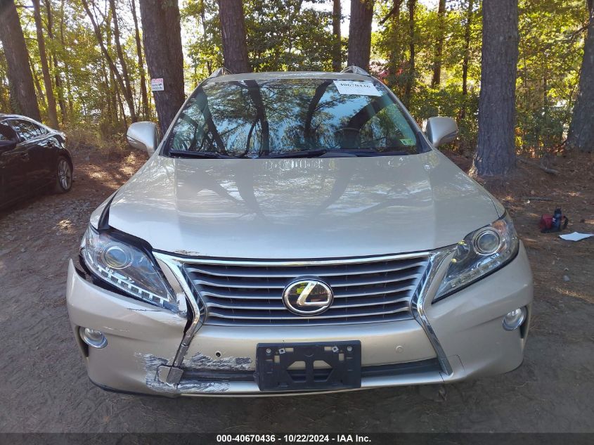 2014 Lexus Rx 350 VIN: 2T2BK1BA8EC246253 Lot: 40670436