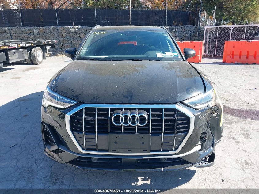 2019 Audi Q3 2.0T S Line Premium VIN: WA1EECF3XK1086225 Lot: 40670453