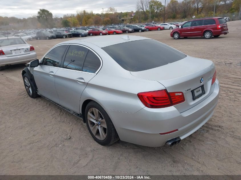 2013 BMW 528I xDrive VIN: WBAXH5C53DDW15617 Lot: 40670459