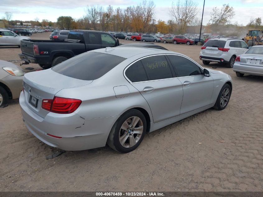 2013 BMW 528I xDrive VIN: WBAXH5C53DDW15617 Lot: 40670459