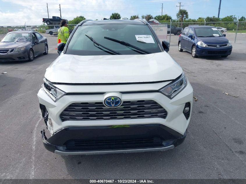 2021 Toyota Rav4 Hybrid Xse VIN: 2T3E6RFV4MW002377 Lot: 40670467