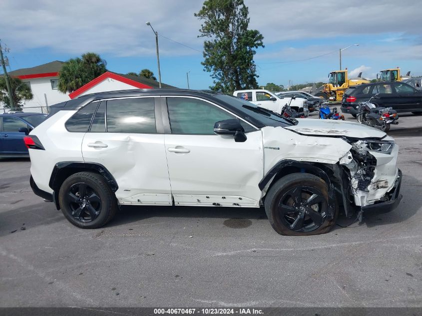 2021 Toyota Rav4 Hybrid Xse VIN: 2T3E6RFV4MW002377 Lot: 40670467