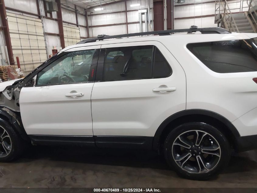 2015 Ford Explorer Sport VIN: 1FM5K8GT5FGC24908 Lot: 40670489