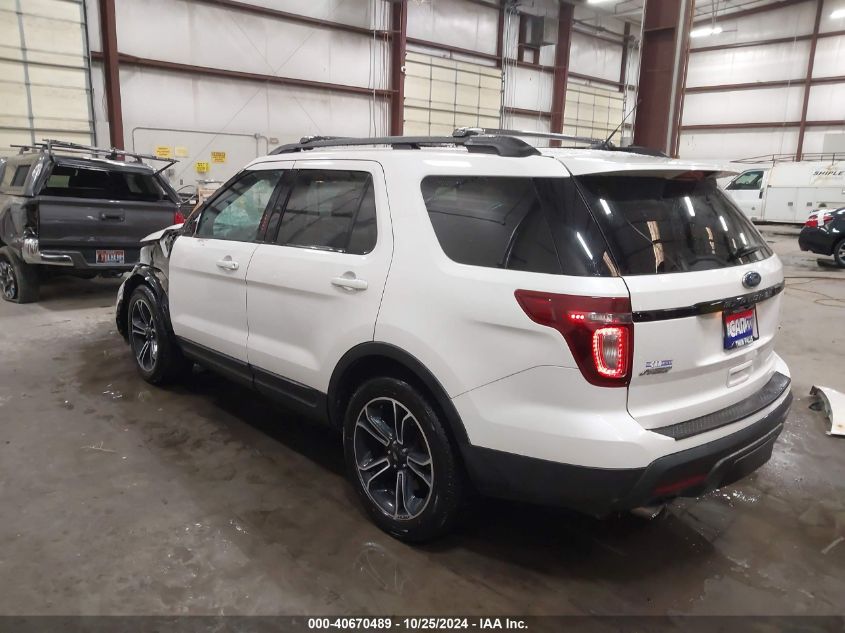 VIN 1FM5K8GT5FGC24908 2015 Ford Explorer, Sport no.3