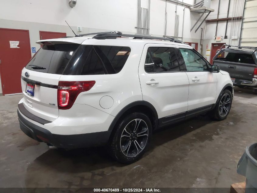 VIN 1FM5K8GT5FGC24908 2015 Ford Explorer, Sport no.4