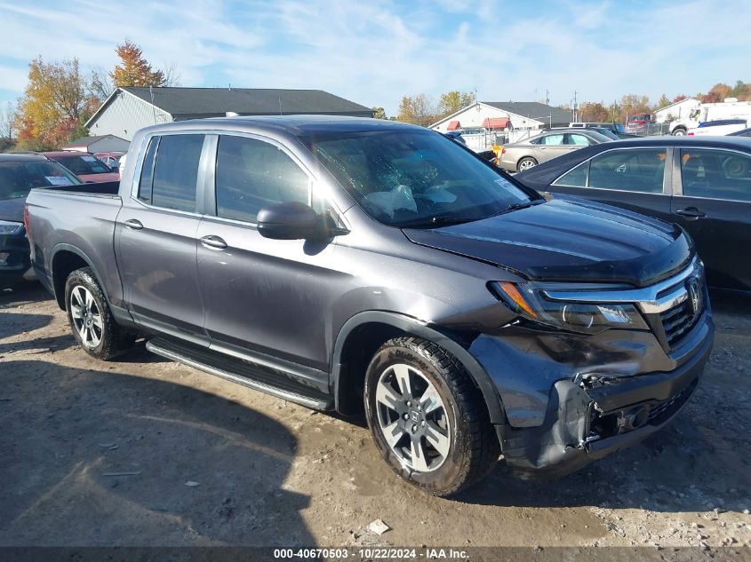 2020 Honda Ridgeline Awd Rtl VIN: 5FPYK3F51LB021633 Lot: 40670503