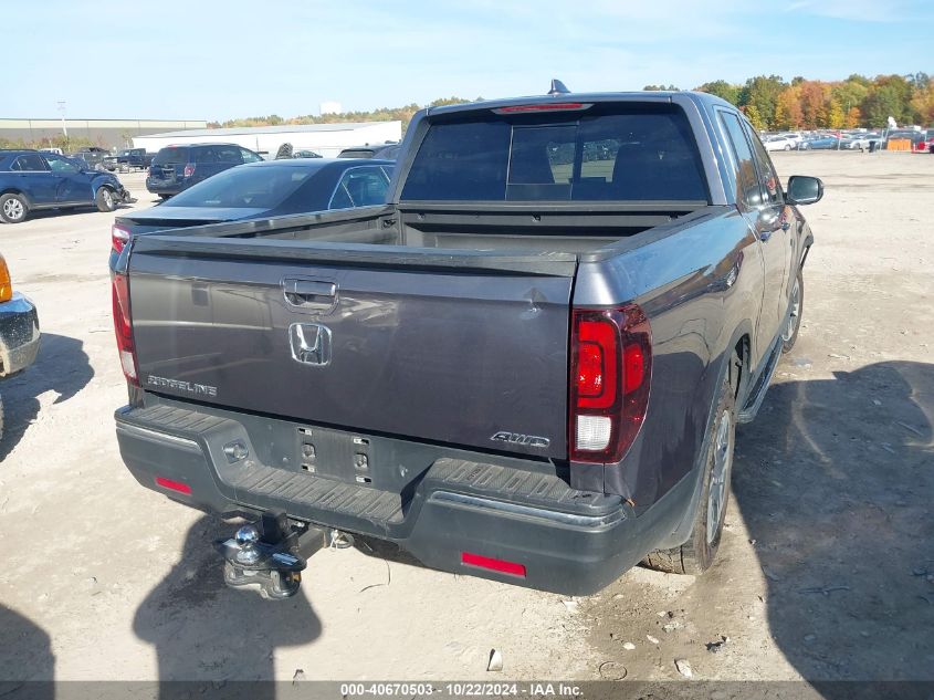 2020 Honda Ridgeline Awd Rtl VIN: 5FPYK3F51LB021633 Lot: 40670503