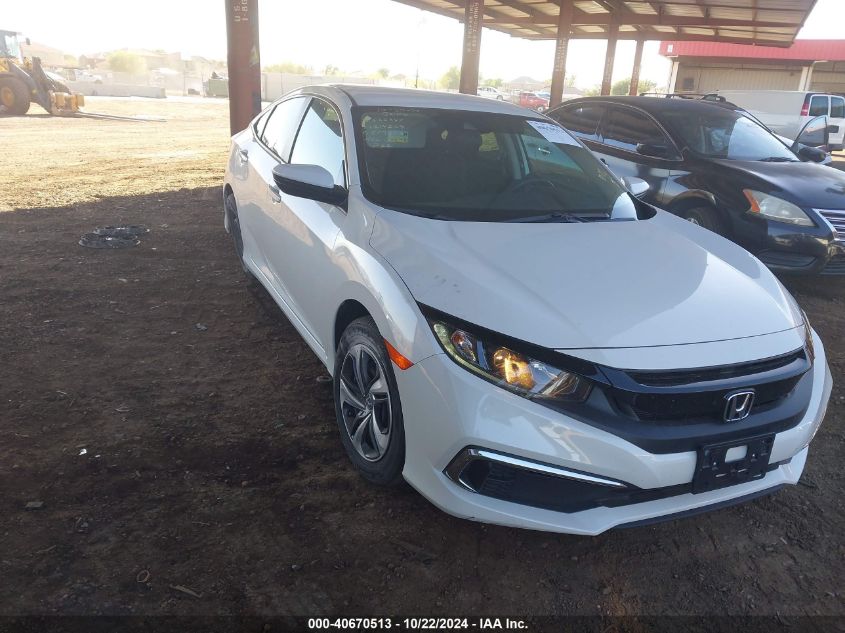 VIN 2HGFC2F65KH566387 2019 Honda Civic, LX no.1