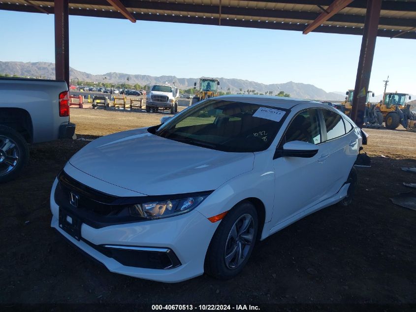 VIN 2HGFC2F65KH566387 2019 Honda Civic, LX no.2