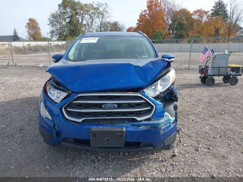 2018 Ford Ecosport Se VIN: MAJ6P1UL3JC230248 Lot: 40670518