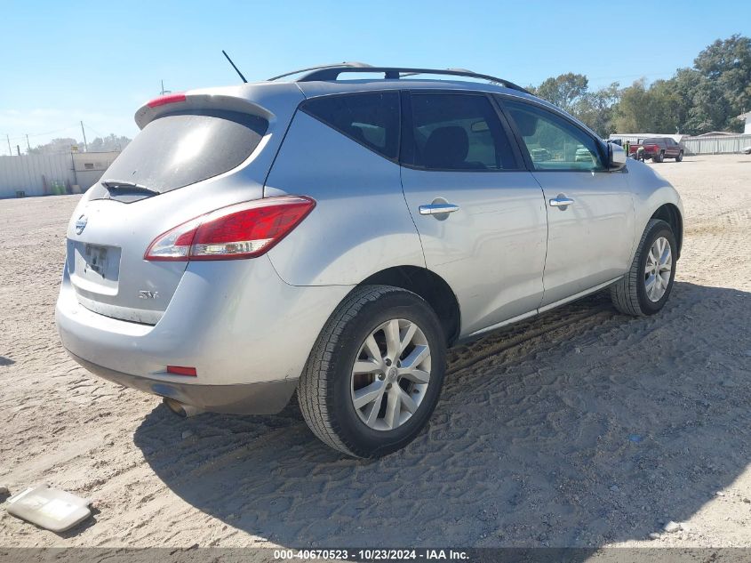 VIN JN8AZ1MUXDW212148 2013 NISSAN MURANO no.4