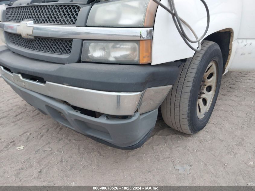 2005 Chevrolet Silverado 1500 Work Truck VIN: 1GCEC14X85Z286385 Lot: 40670526