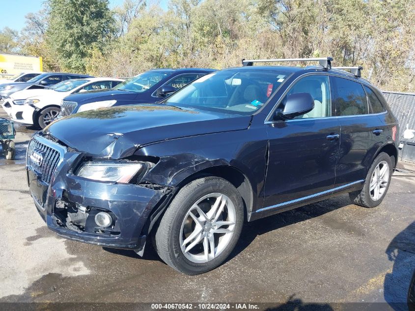 2017 Audi Q5 2.0T Premium VIN: WA1L2AFP7HA040352 Lot: 40670542