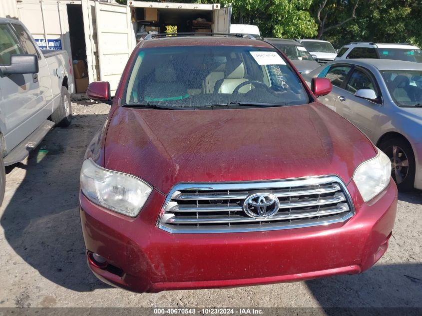 2010 Toyota Highlander Limited V6 VIN: 5TDYK3EH3AS004362 Lot: 40670548