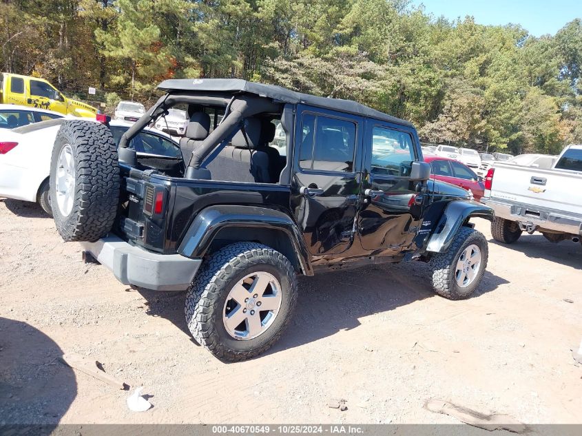 2011 Jeep Wrangler Unlimited Sahara VIN: 1J4HA5H10BL559442 Lot: 40670549