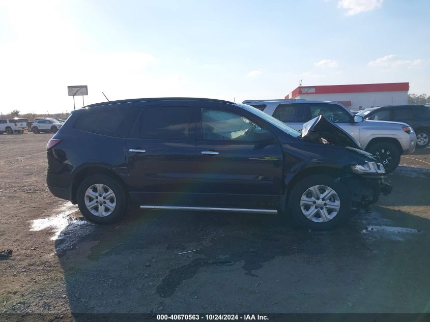 2015 Chevrolet Traverse Ls VIN: 1GNKVFED6FJ309216 Lot: 40670563