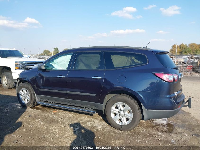 2015 Chevrolet Traverse Ls VIN: 1GNKVFED6FJ309216 Lot: 40670563