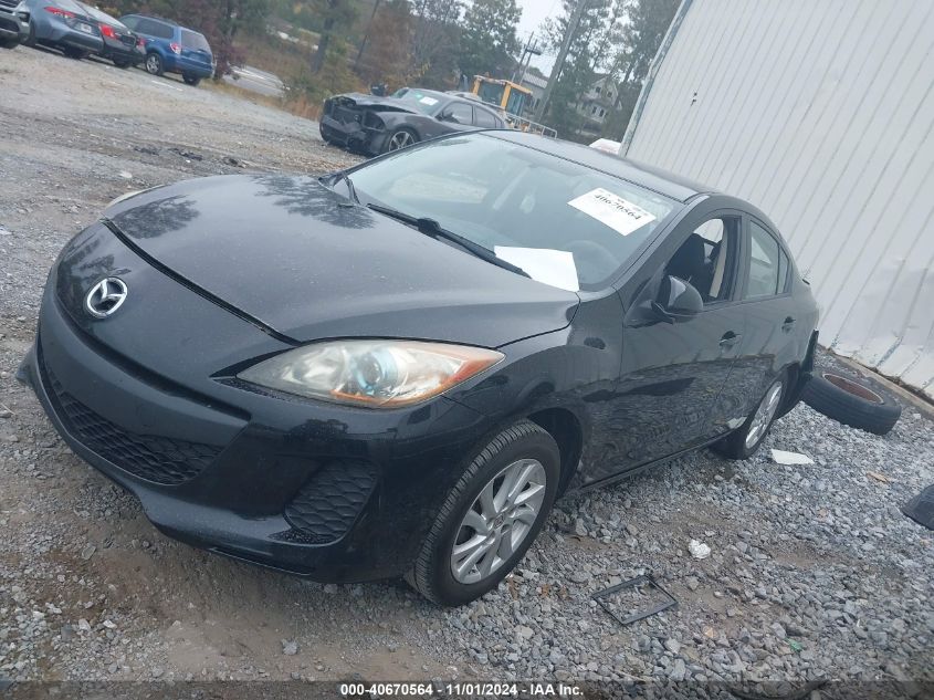 2012 Mazda Mazda3 I Touring VIN: JMIBL1V82C1542462 Lot: 40670564