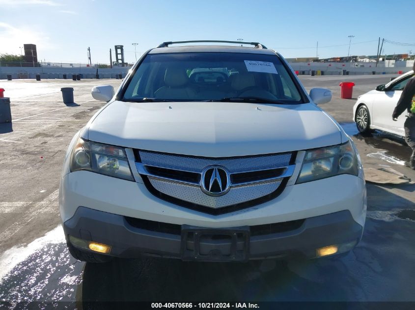 2007 Acura Mdx Sport Package VIN: 2HNYD28847H544224 Lot: 40670566