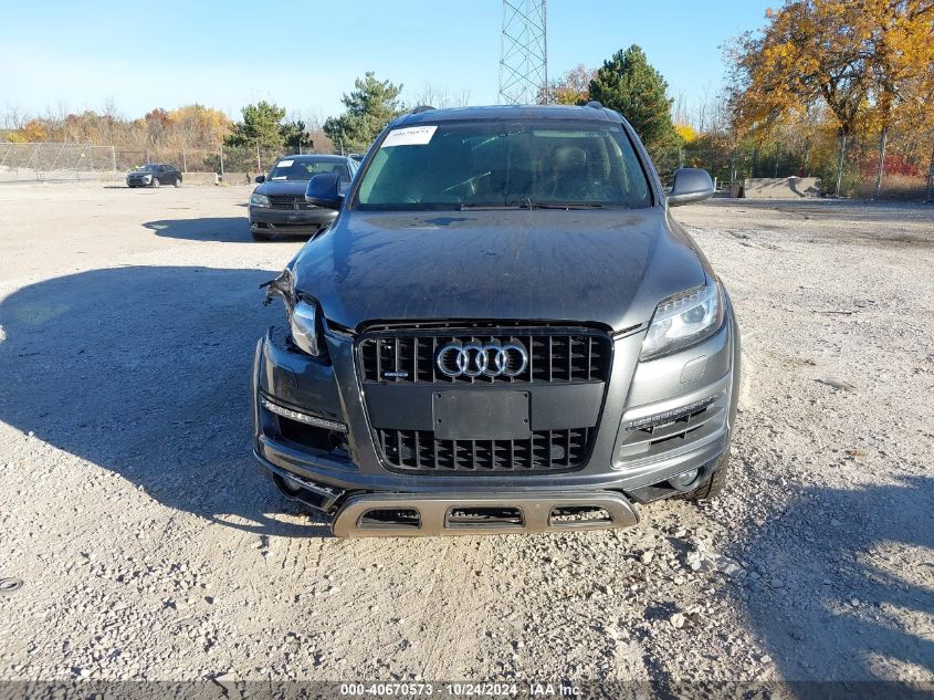 2015 Audi Q7 Premium Plus VIN: WA1LGAFE2FD009974 Lot: 40670573