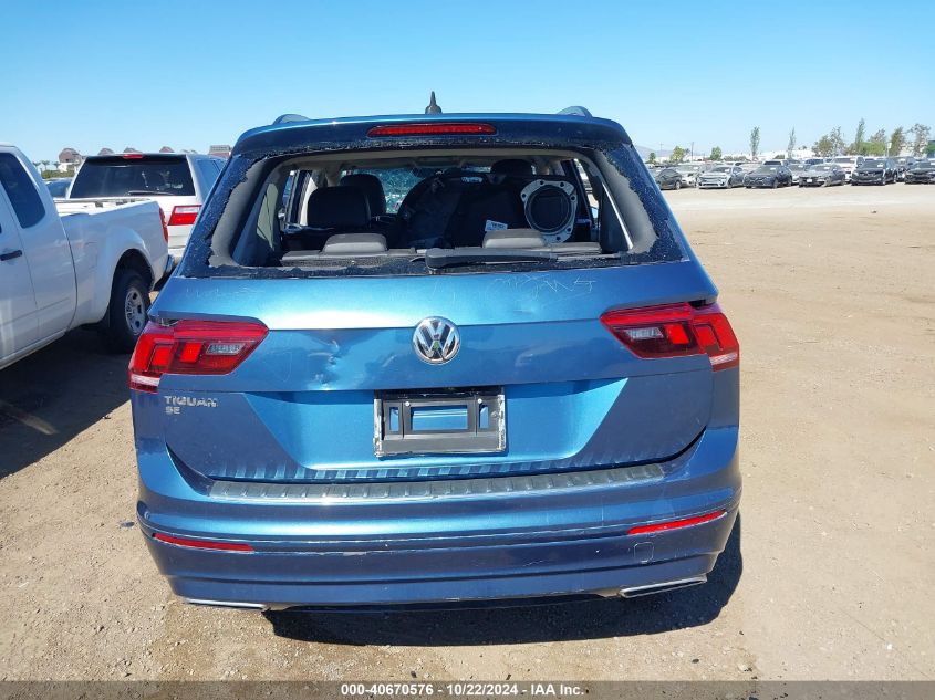 2019 Volkswagen Tiguan 2.0T Se/2.0T Sel/2.0T Sel R-Line/2.0T Sel R-Line Black VIN: 3VV3B7AX9KM098524 Lot: 40670576